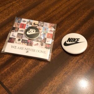 NWT Nike Collectable Pin Set